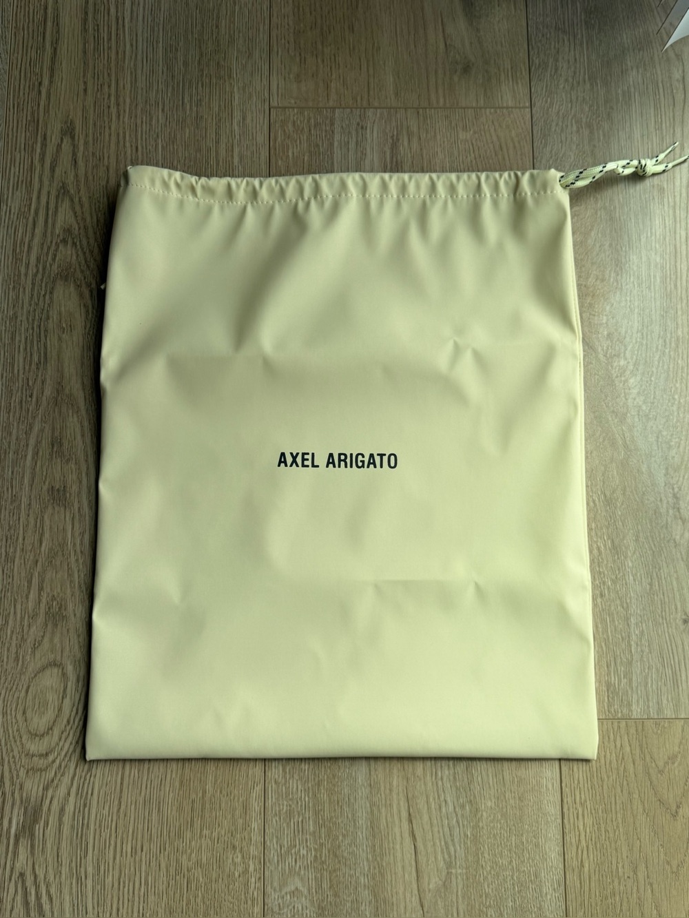 Axel Arigato Storage Bag Dust Shoe Cream Drawstring Shoe Pouch